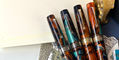 bohemian twilight supernova LE fountain pens_4 trims_caps